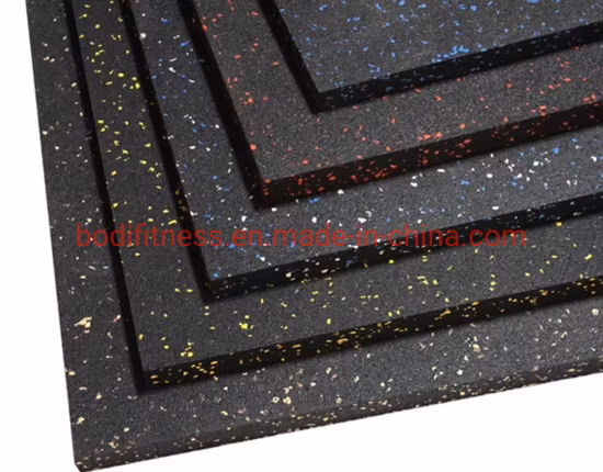 Ladrilho de borracha para playground interno ao ar livre/tapete de borracha fitness/piso de borracha para academia